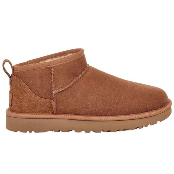UGG Shoes - NWT UGG Classic Ultra Mini Chestnut Boots Women's Size 6